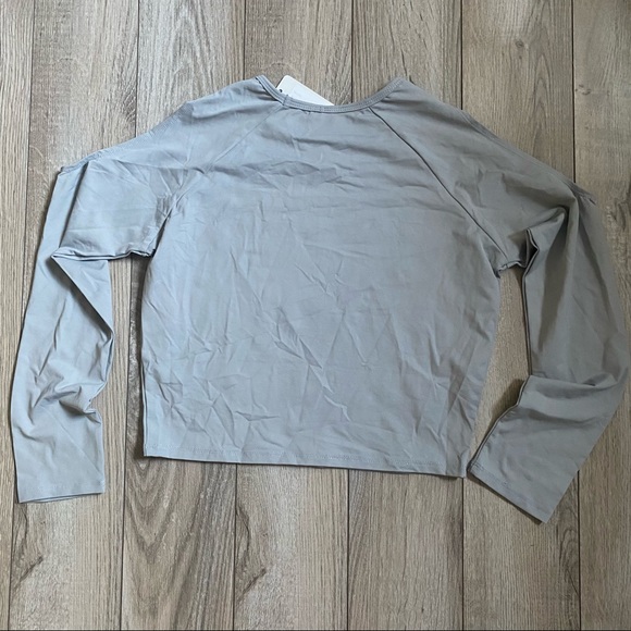 L*Space Sunlit Long Sleeve Bikini Top Rashguard - Picture 5 of 7